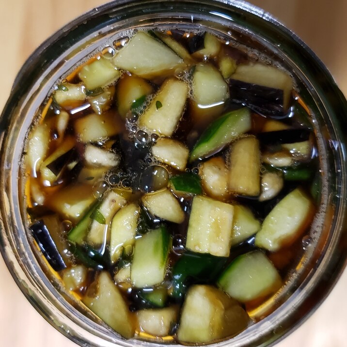 常備菜*山形だし(醤油漬け~黒酢仕立て)